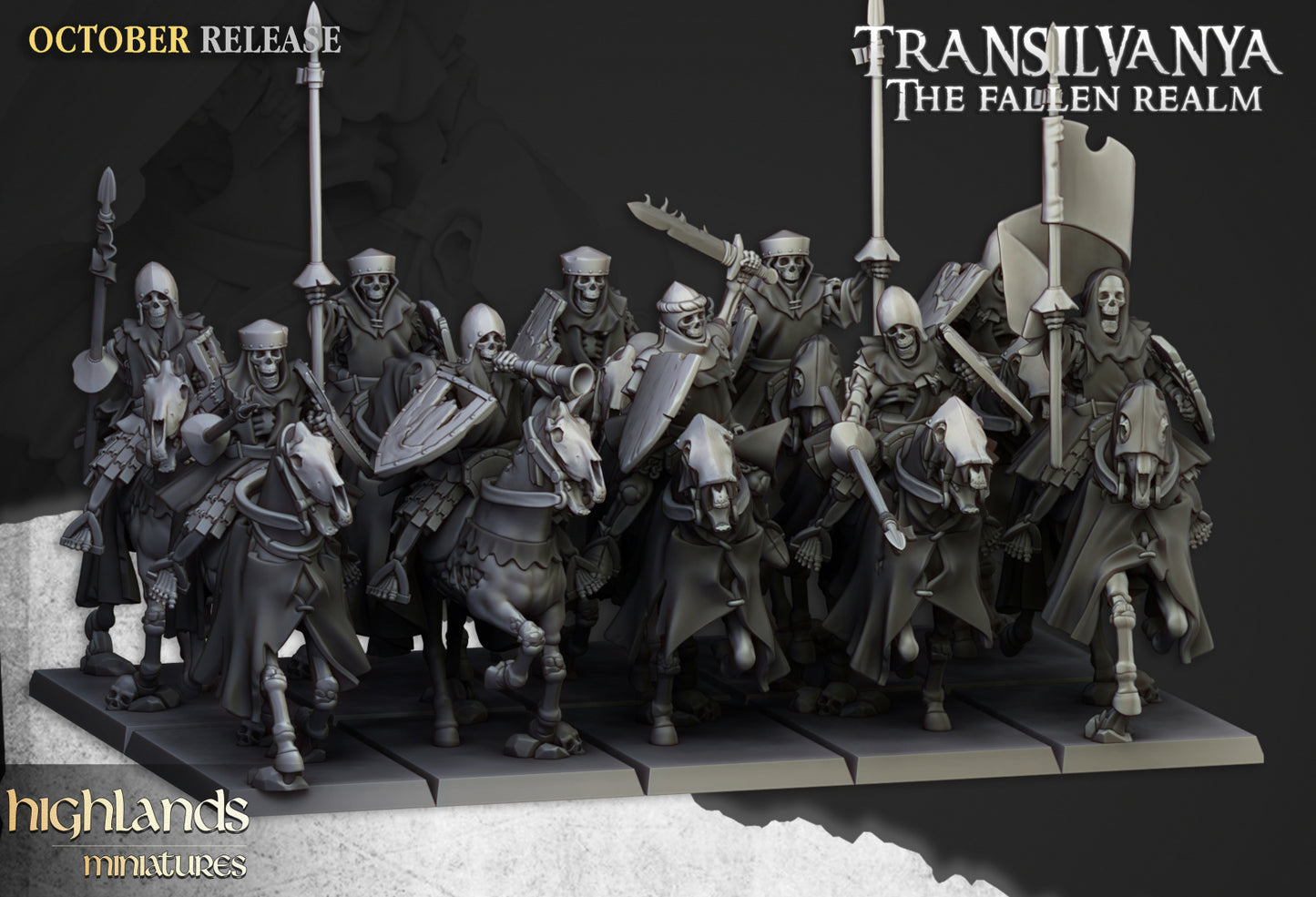 28mm Skeleton Knights - Transilvanya