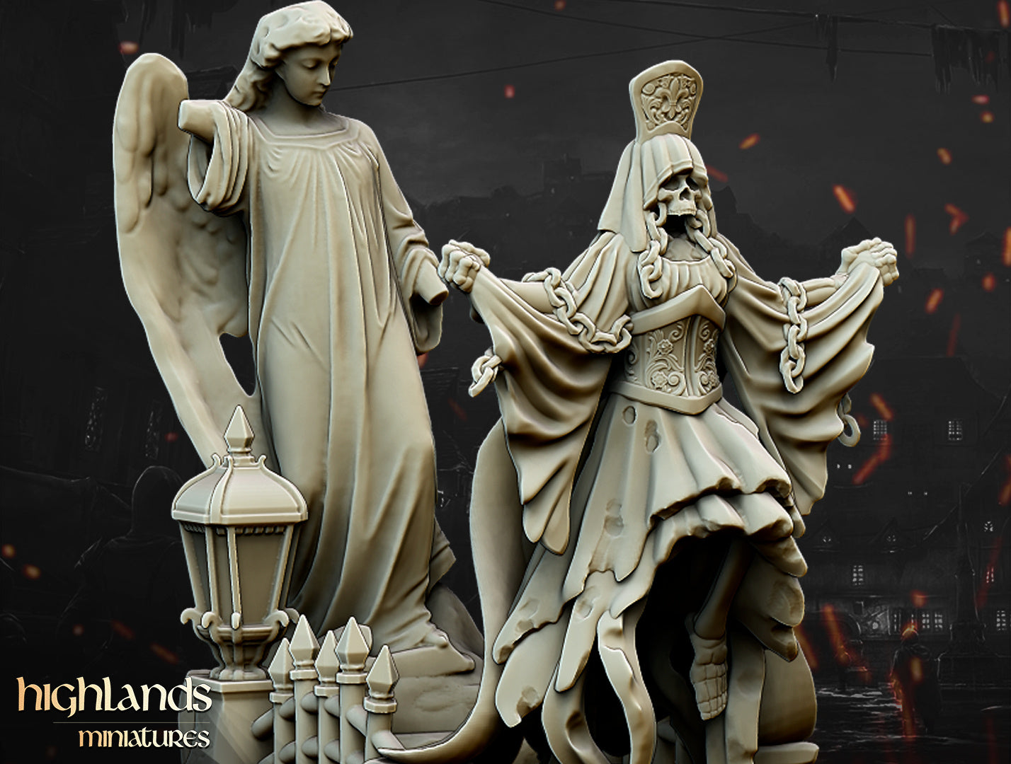 28mm Lady Violet, the Spectral Widow - Transilvanya