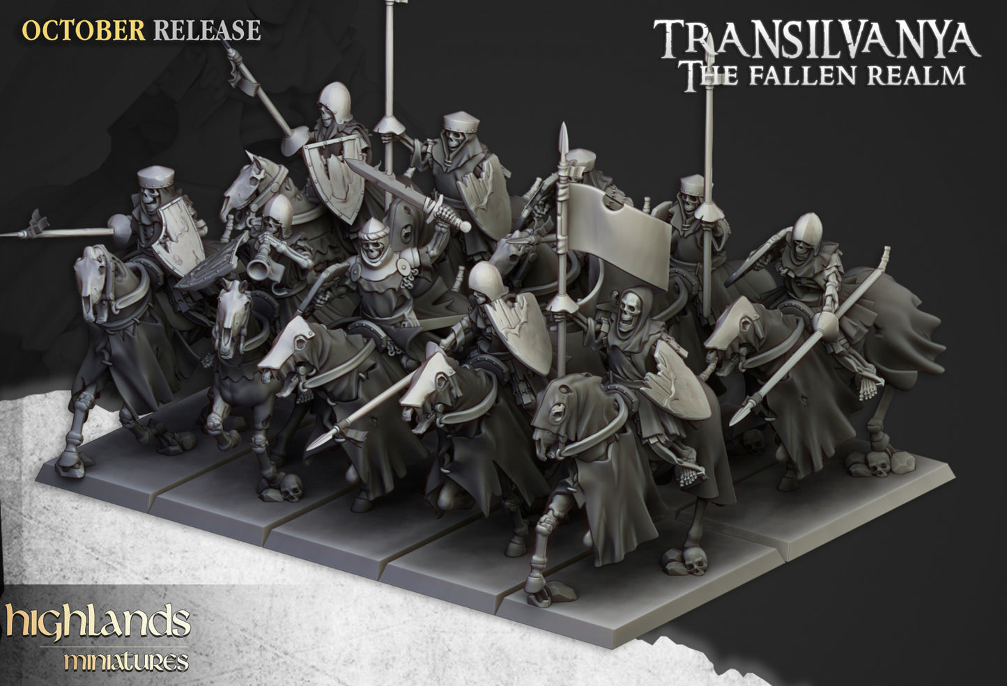 28mm Skeleton Knights - Transilvanya