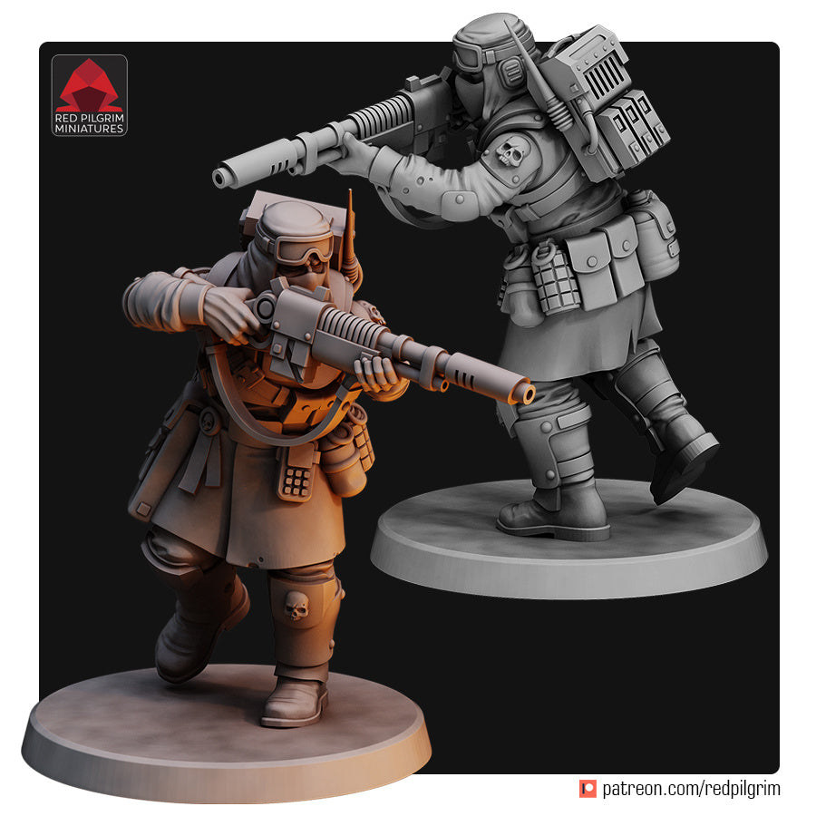 28mm Desert Hawks Recruits