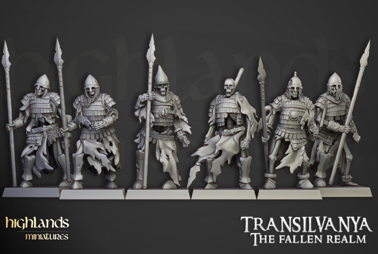 28mm Skeleton Boyar Guard - Transilvanya