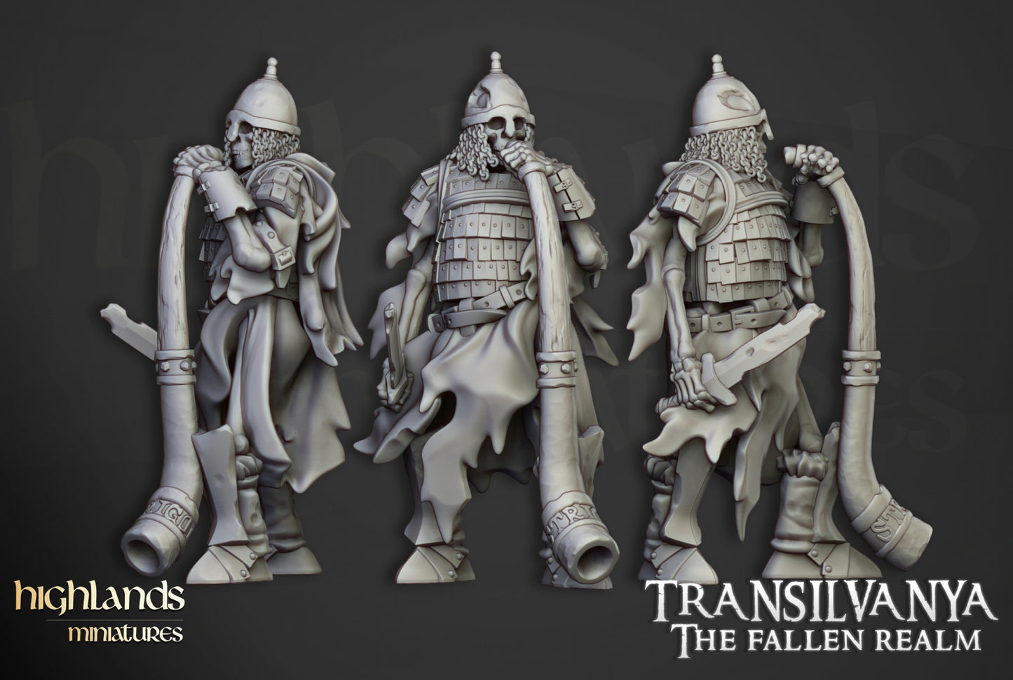 28mm Skeleton Boyar Guard - Transilvanya