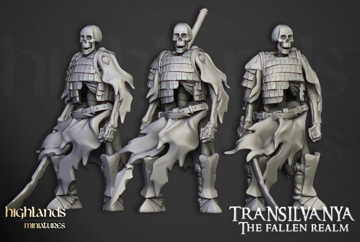 28mm Skeleton Boyar Guard - Transilvanya