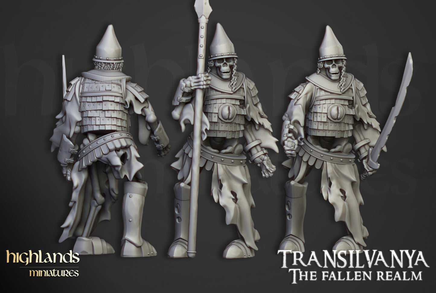 28mm Skeleton Boyar Guard - Transilvanya