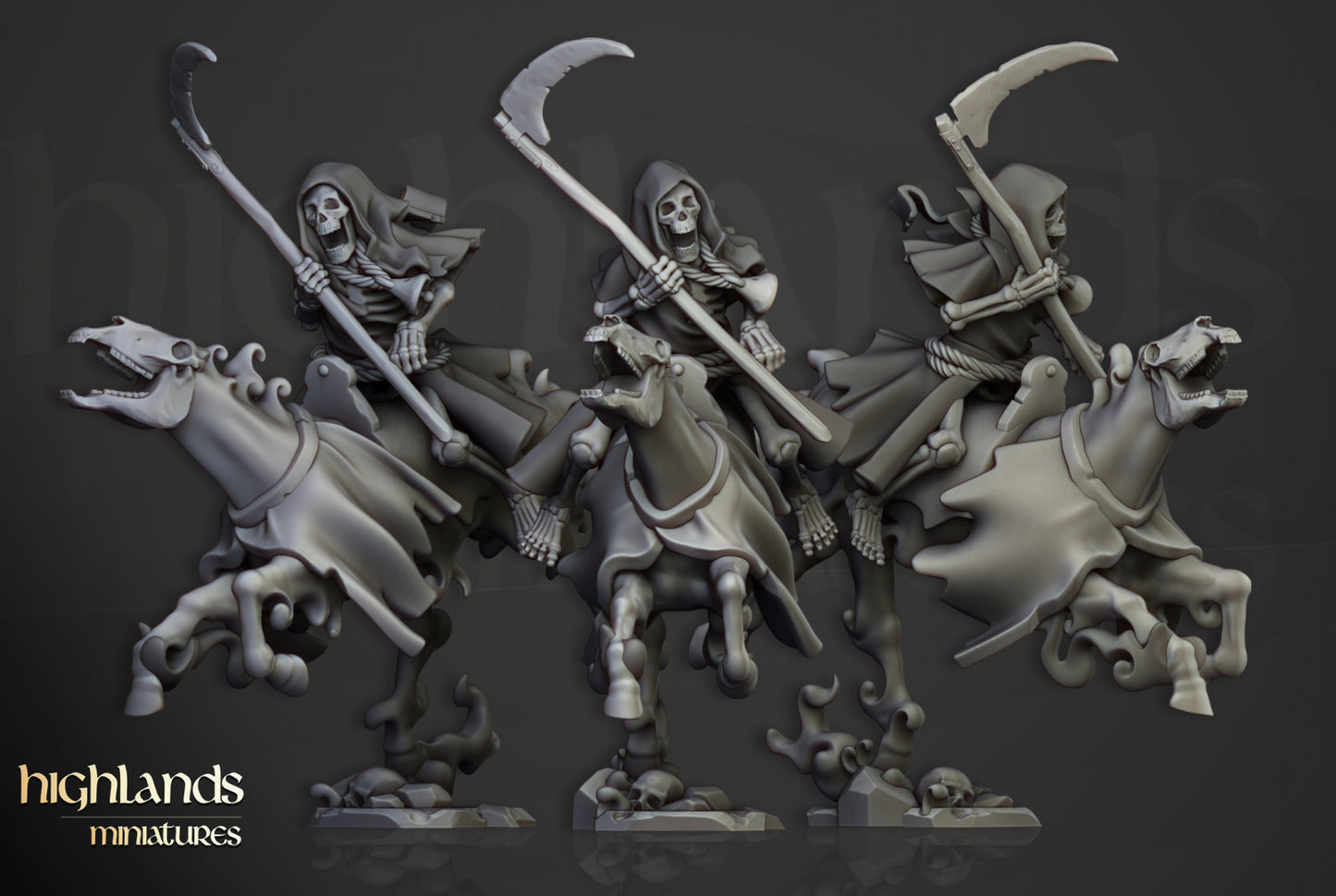 28mm Spectral Cavalry - Transilvanya