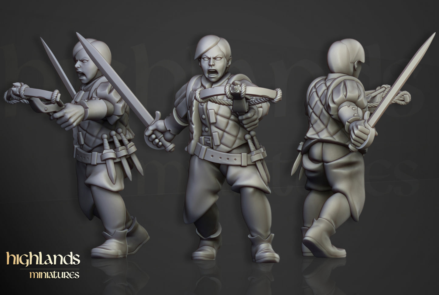 28mm Highland Militia - Sunland