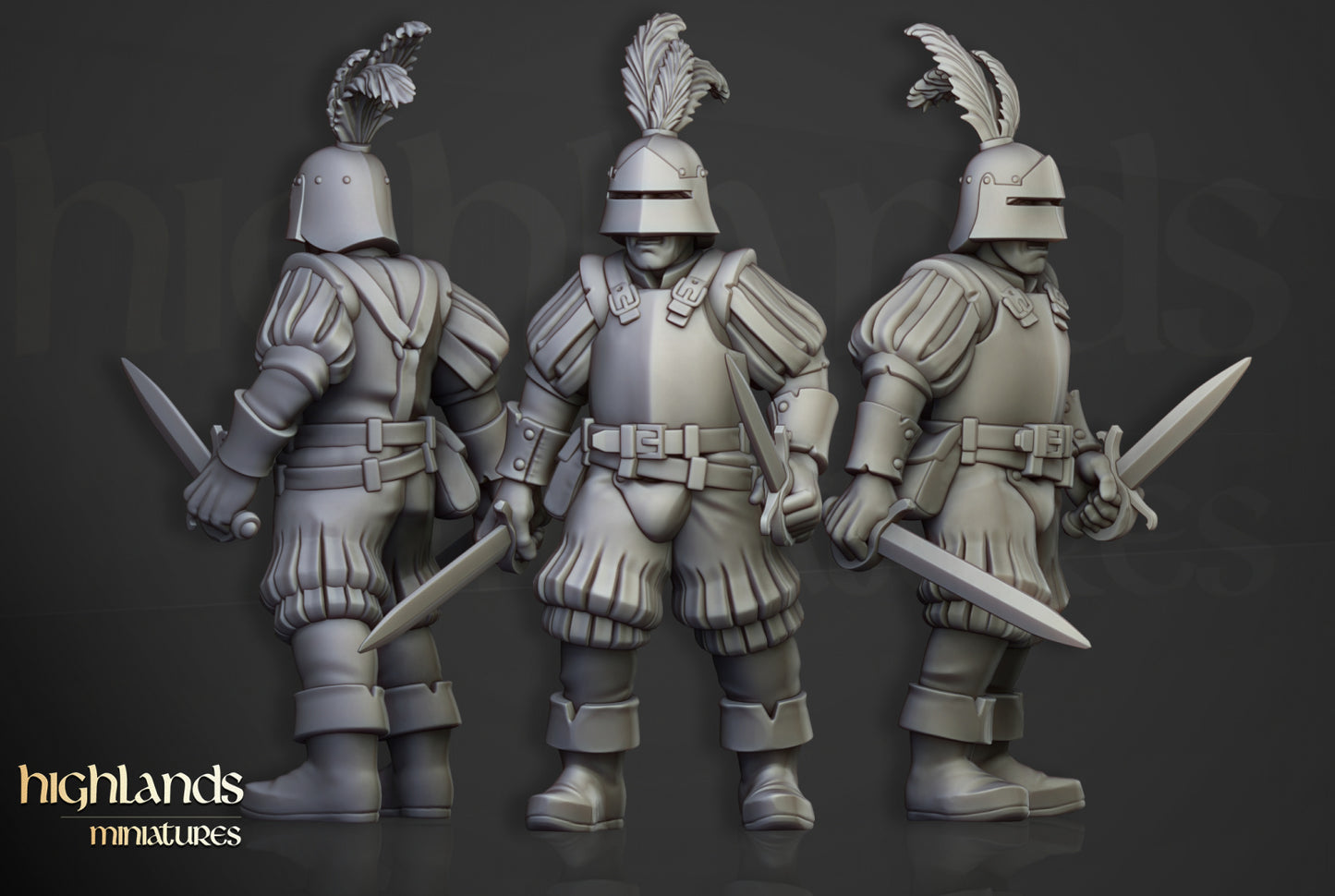 28mm Highland Militia - Sunland