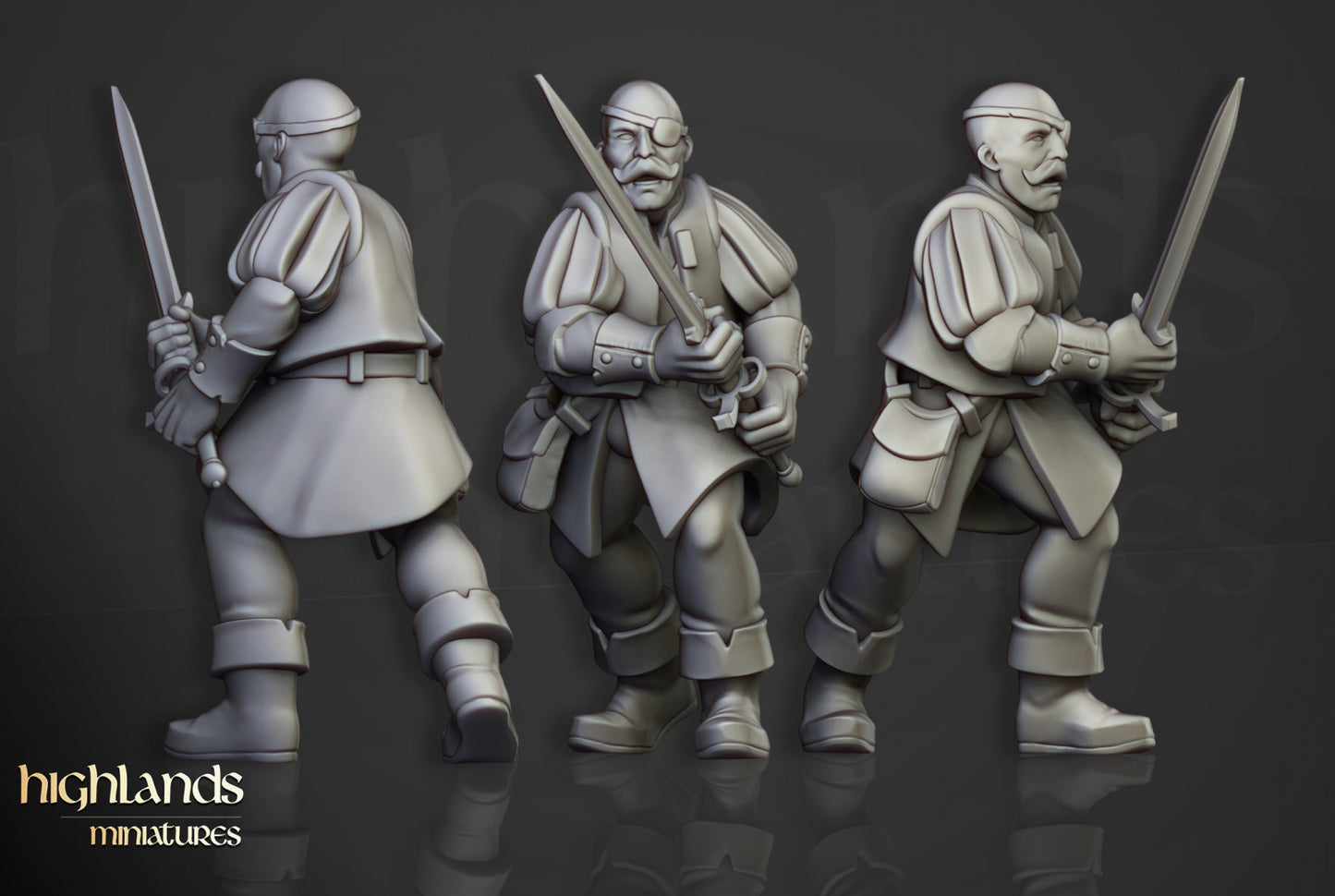 28mm Highland Militia - Sunland