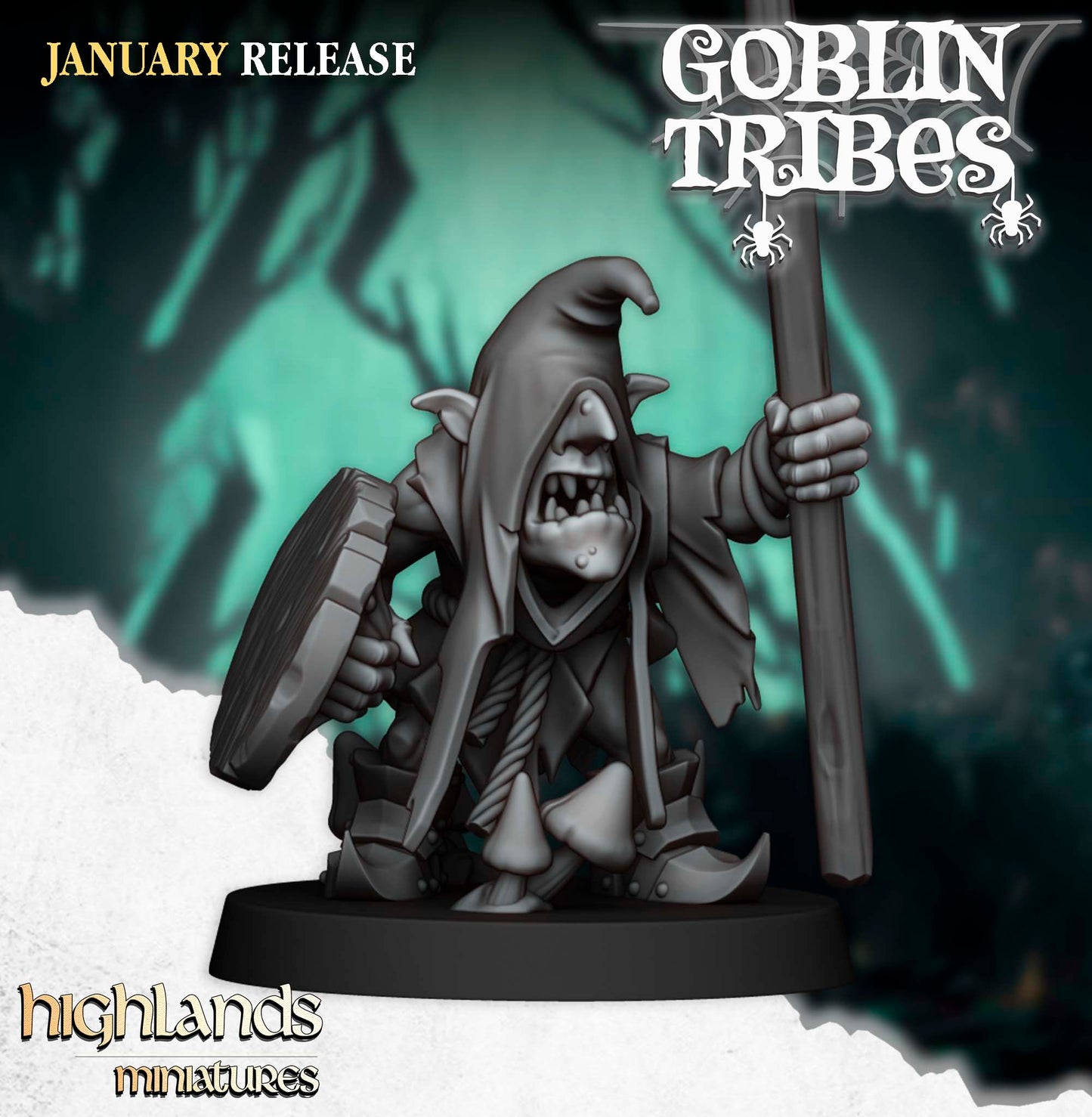 28mm Pikemen - Swamp Goblins