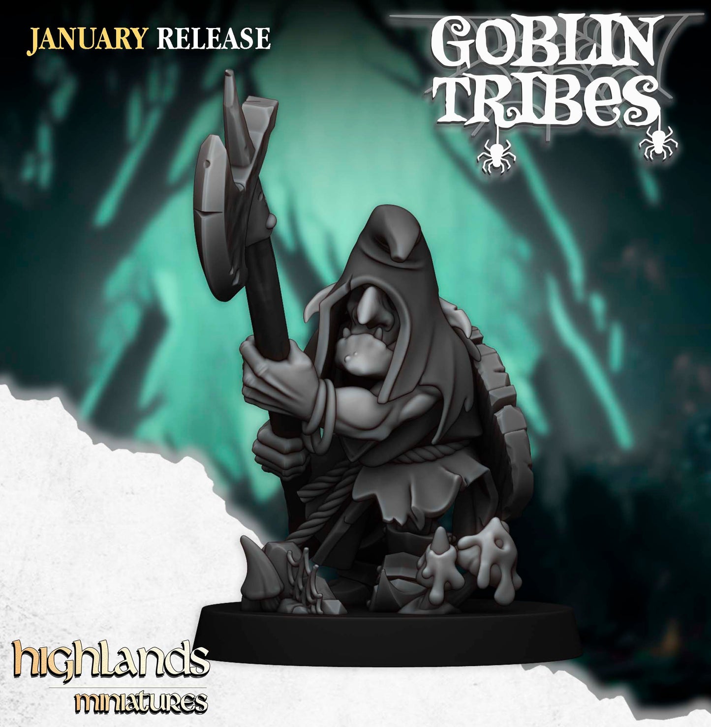 28mm Pikemen - Swamp Goblins