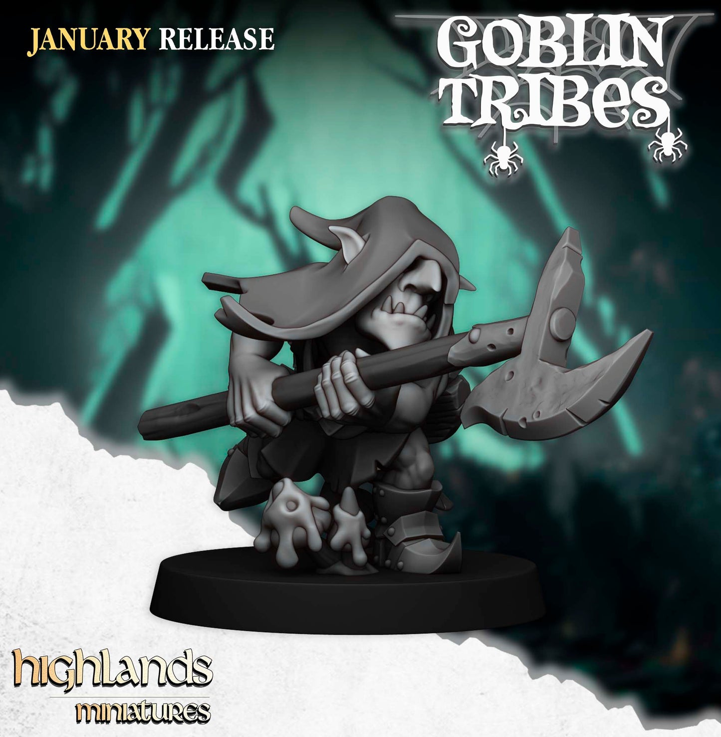 28mm Pikemen - Swamp Goblins