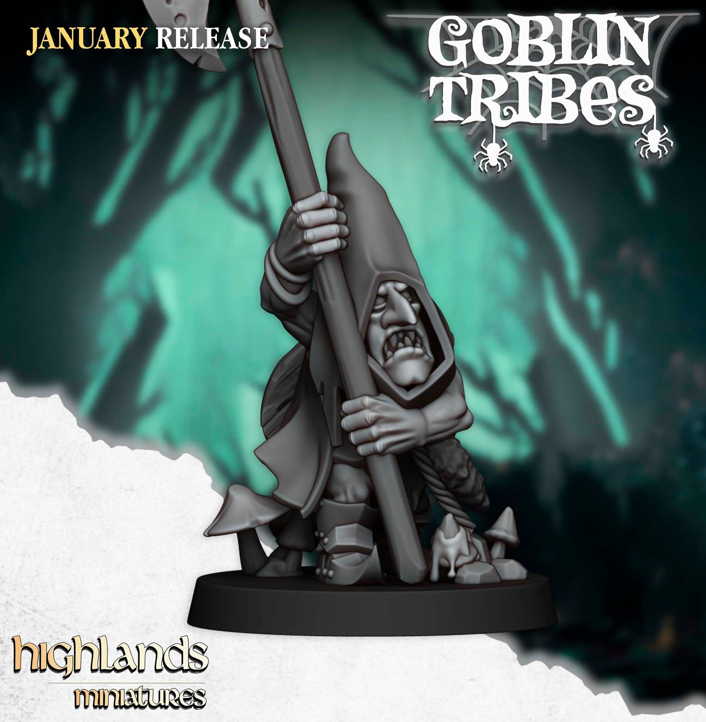 28mm Pikemen - Swamp Goblins