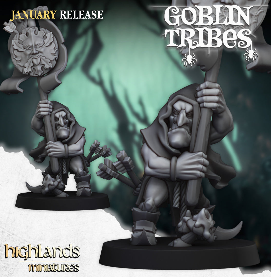 28mm Bowmen - Swamp Goblins