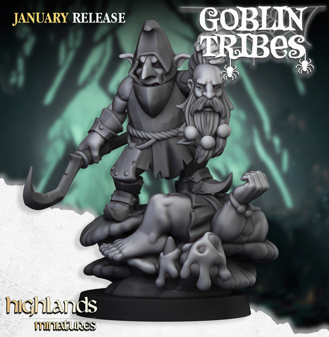 28mm Boss - Swamp Goblins
