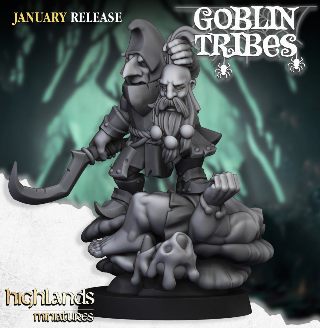 28mm Boss - Swamp Goblins