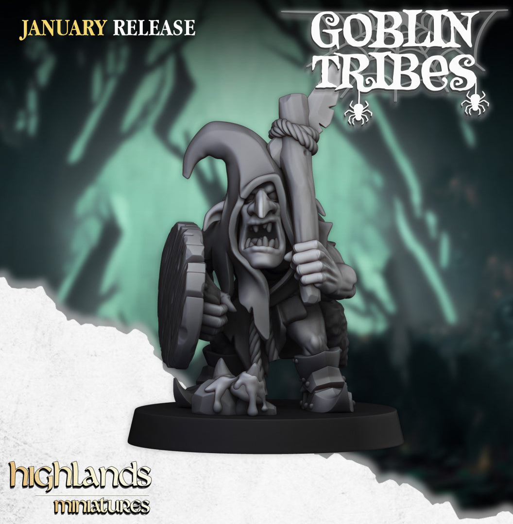 28mm Warriors - Swamp Goblins