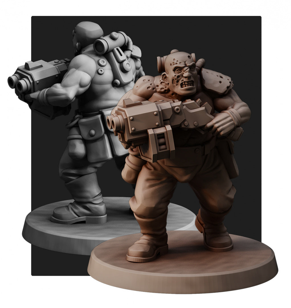 28mm Old Thugs