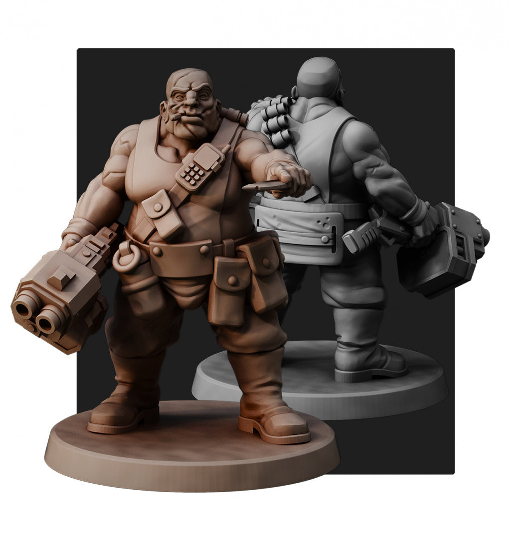28mm Old Thugs