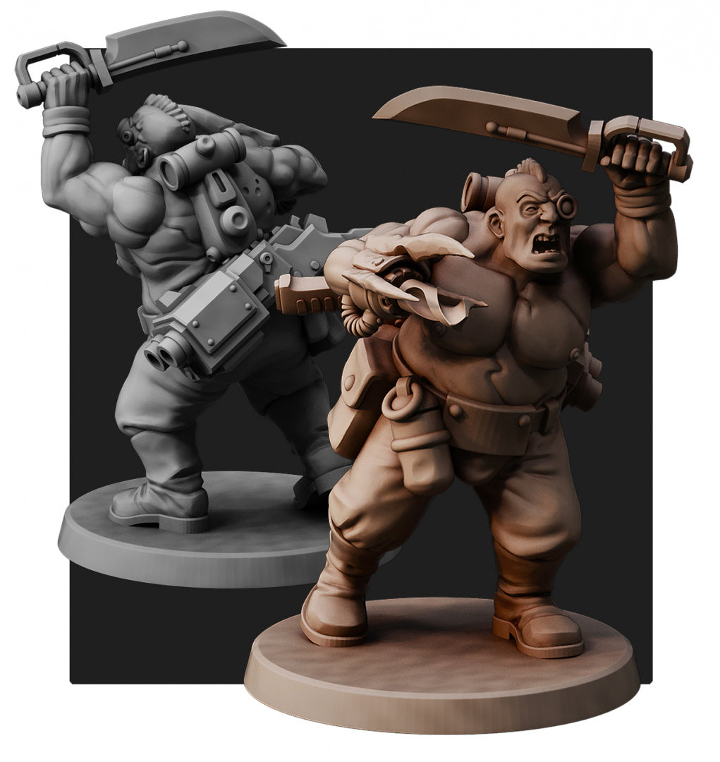 28mm Old Thugs