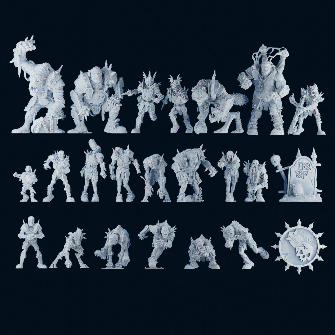 28mm Undead Team