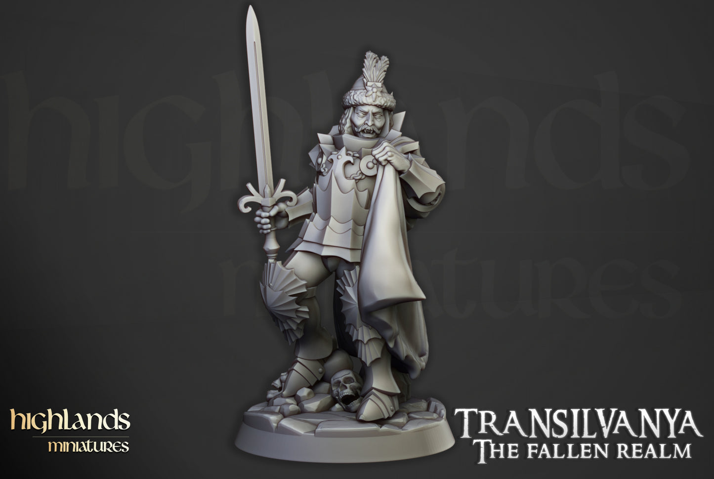 28mm Vlad Valăcari, the Defiler - Transilvanya