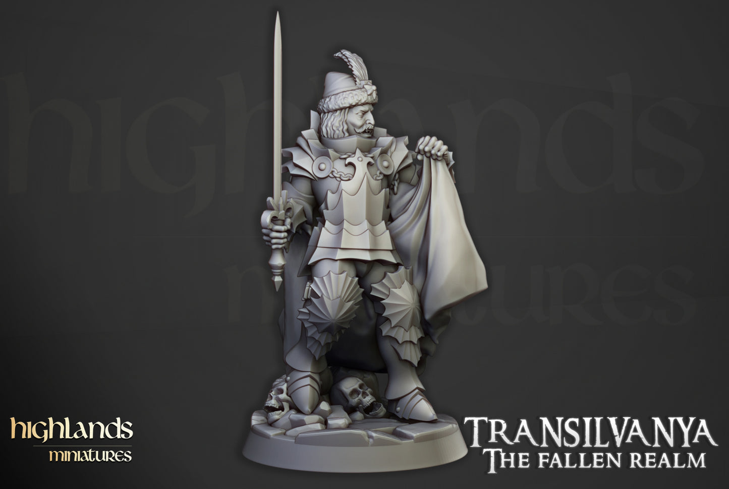 28mm Vlad Valăcari, the Defiler - Transilvanya