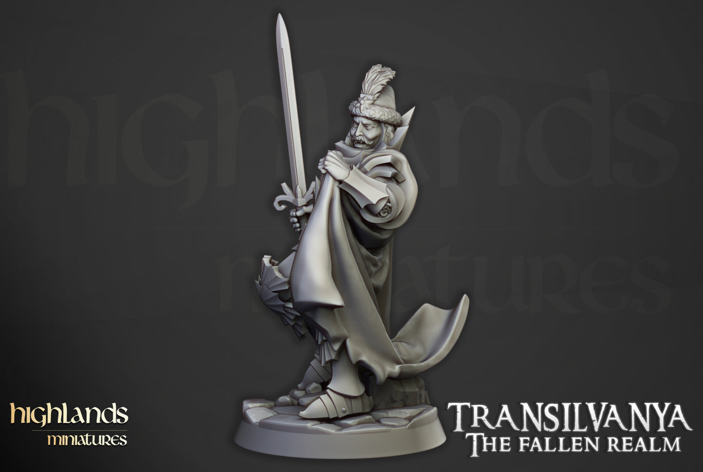 28mm Vlad Valăcari, the Defiler - Transilvanya