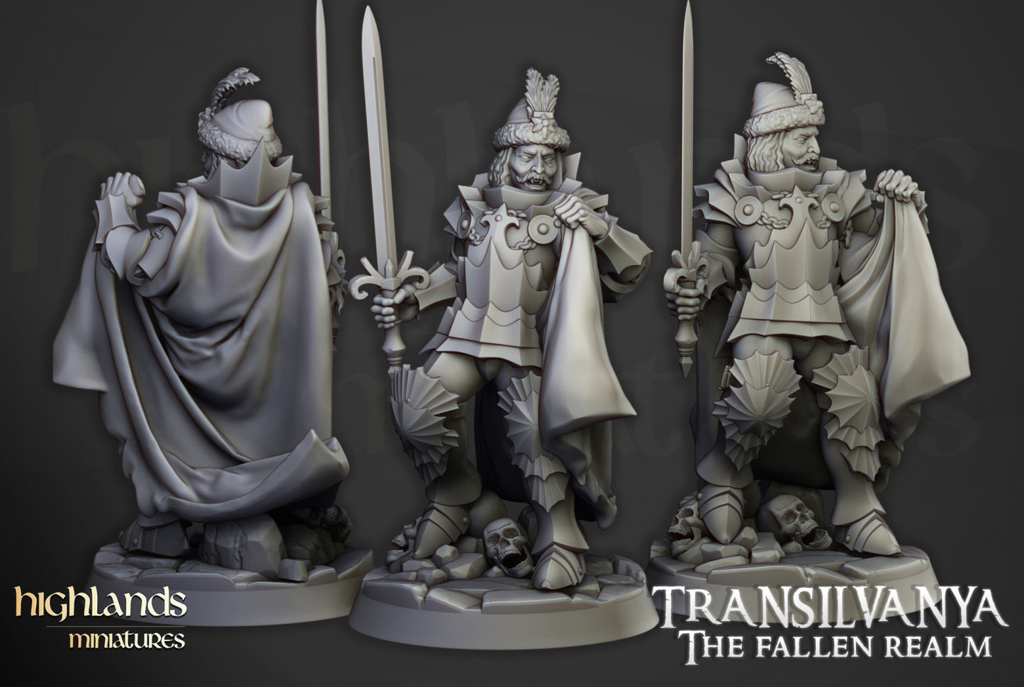 28mm Vlad Valăcari, the Defiler - Transilvanya