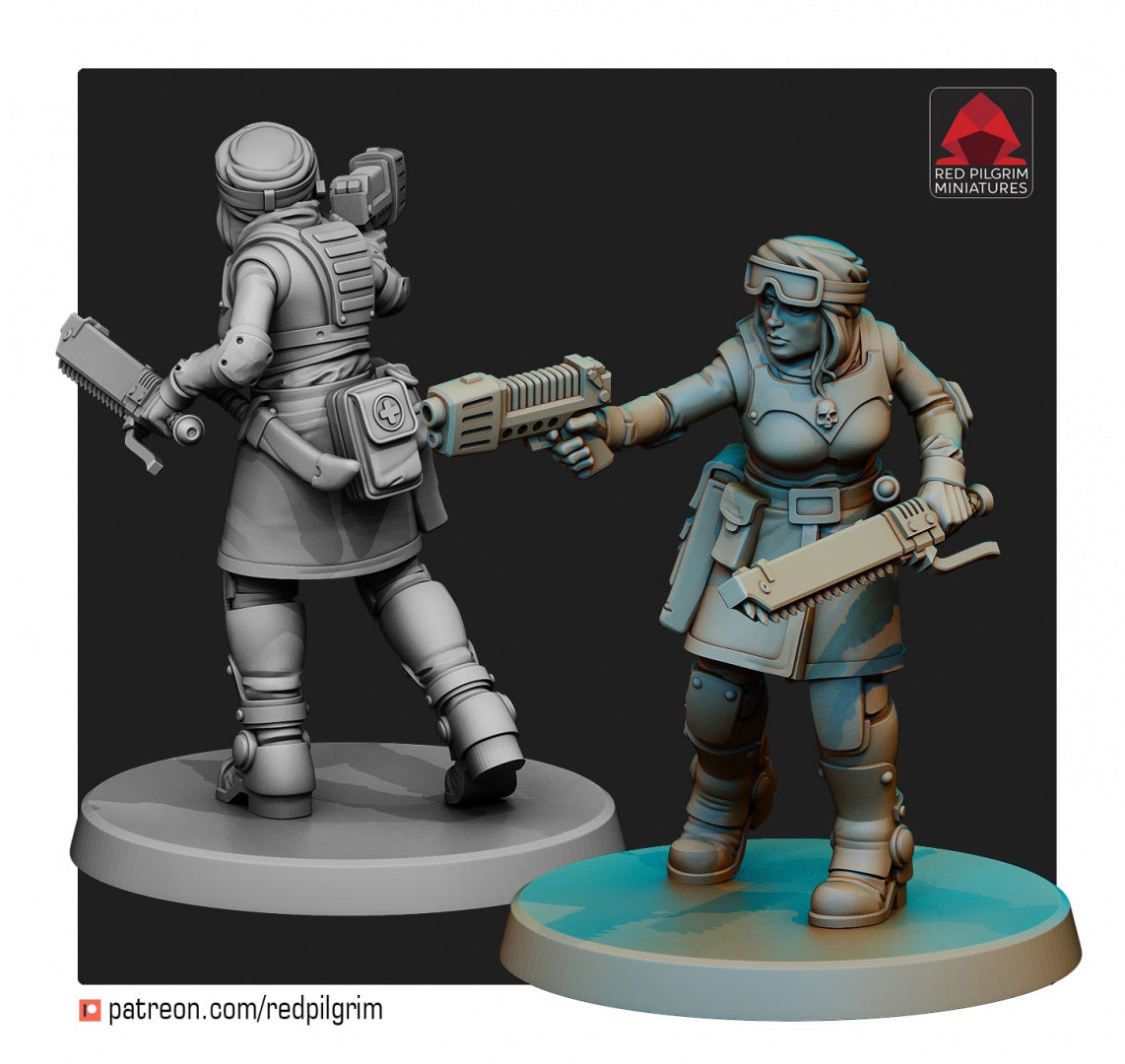 28mm Desert Hawks Widows