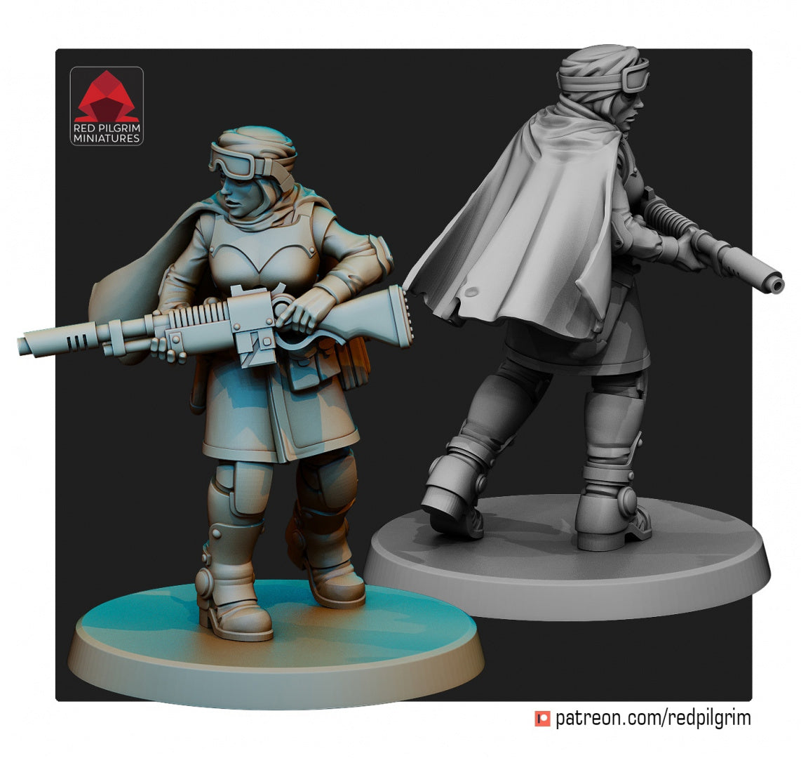 28mm Desert Hawks Widows