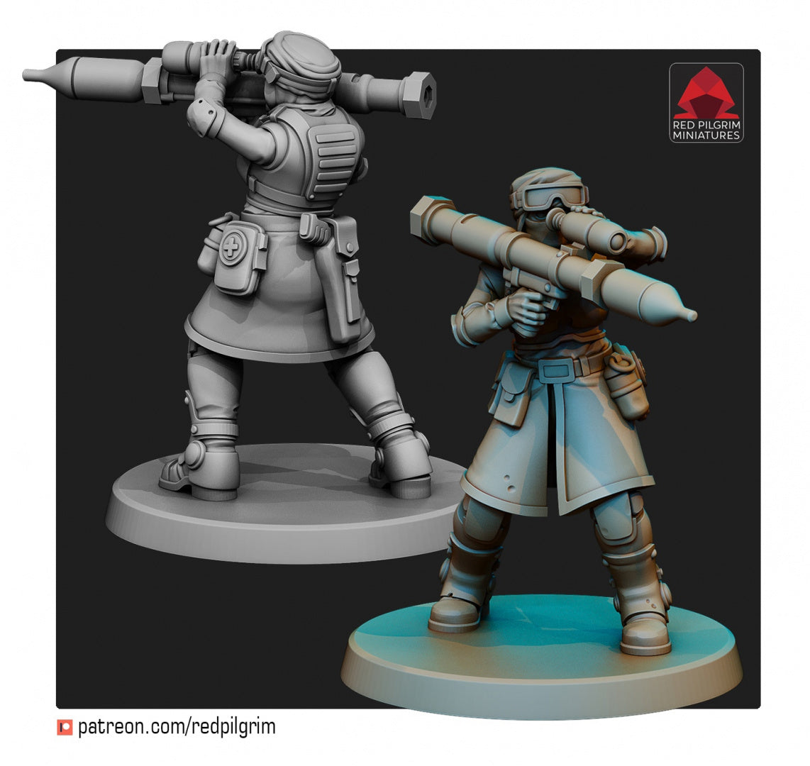 28mm Desert Hawks Widows
