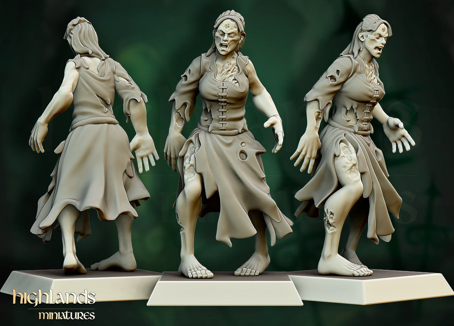 28mm Zombie Villagers - Transilvanya
