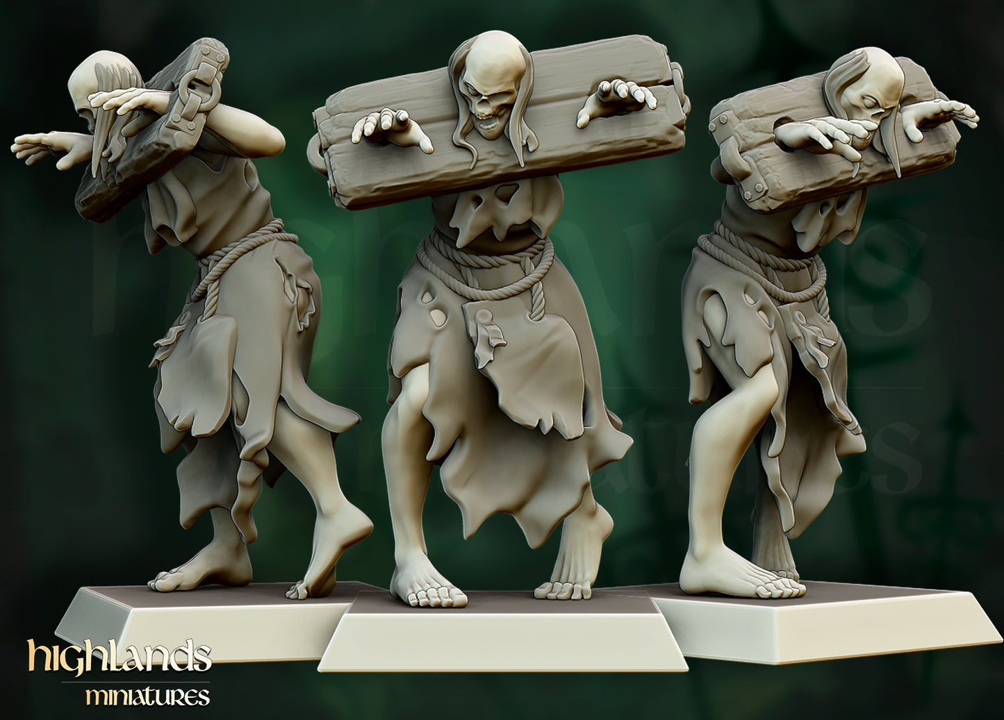 28mm Zombie Villagers - Transilvanya