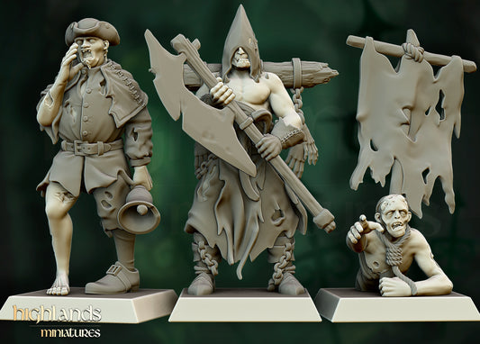 28mm Zombie Militia - Transilvanya