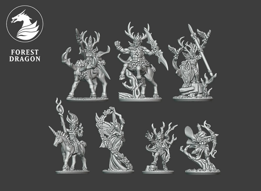 Wood Elves - 10mm Hero