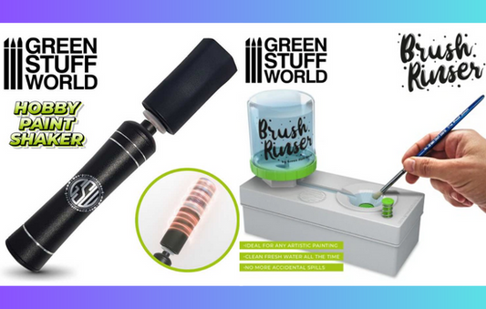 Enhance Your Hobby with Green Stuff World Paint Accessories