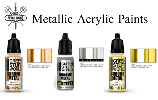 The Best Metallic Acrylic Paints - Complete Guide
