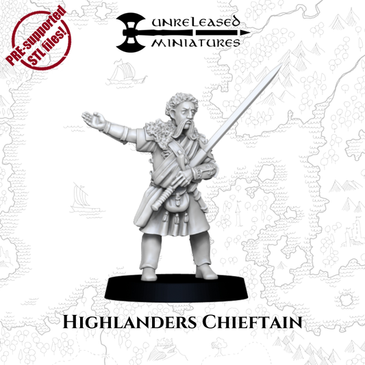 28mm Highlanders Chieftain