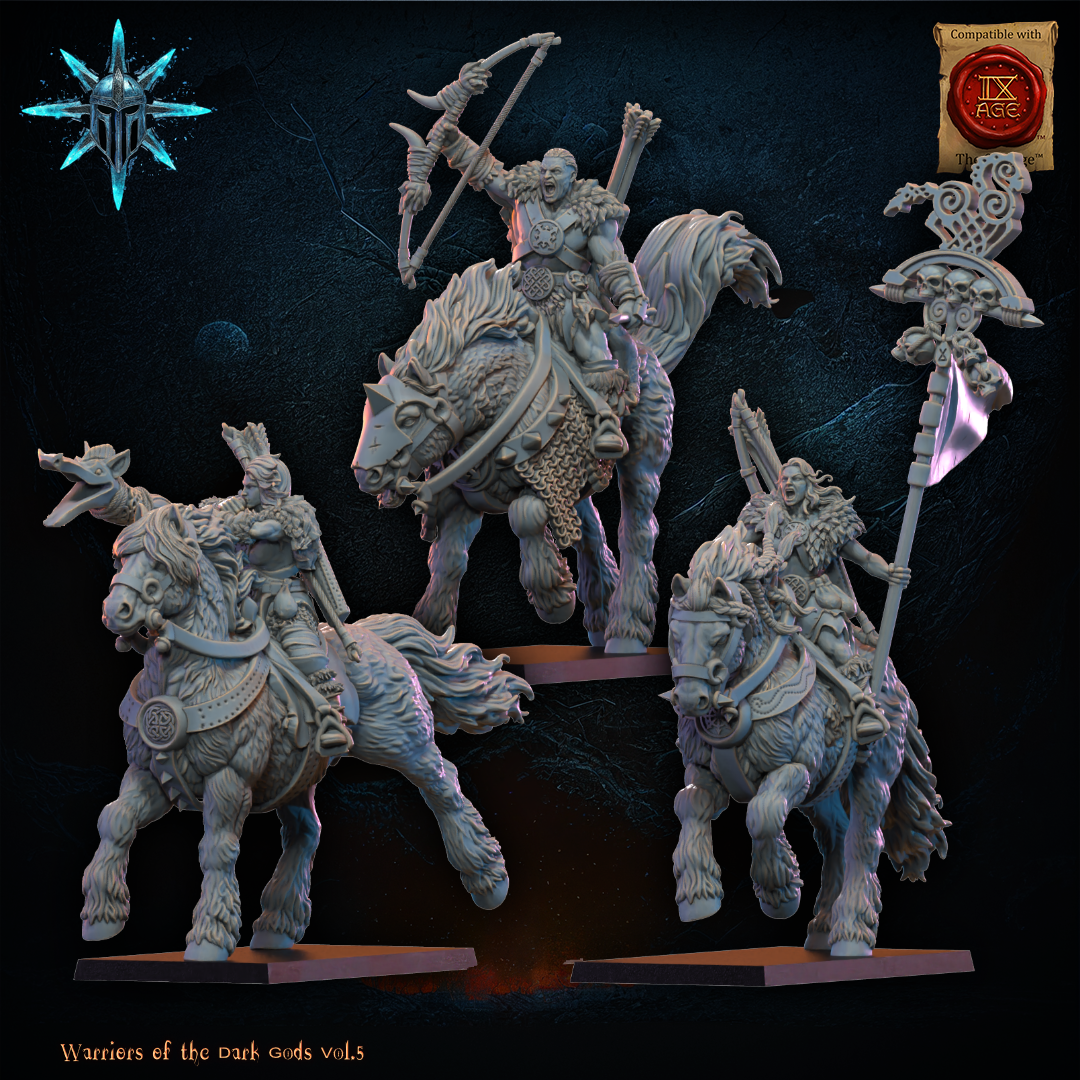 BARBARIAN HORSEMEN BOW COMMAND