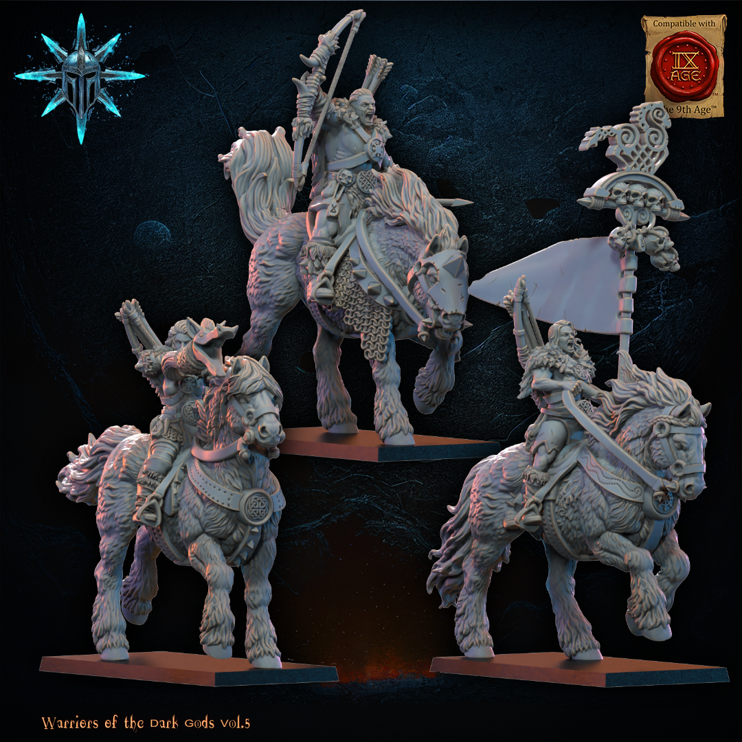 BARBARIAN HORSEMEN BOW COMMAND
