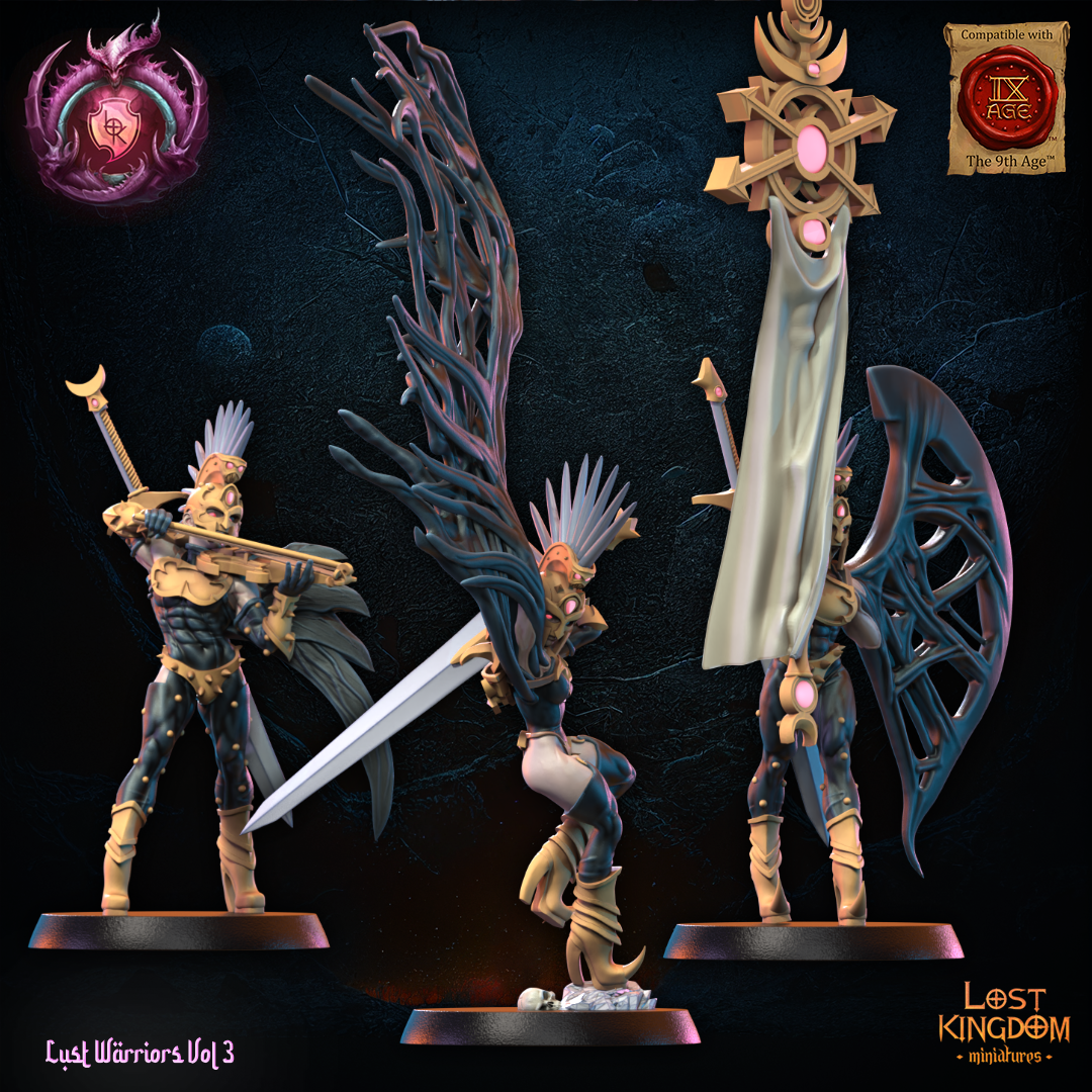 28mm Lust Fallen Command