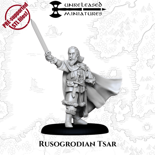 28mm Rusogrodian Tsar