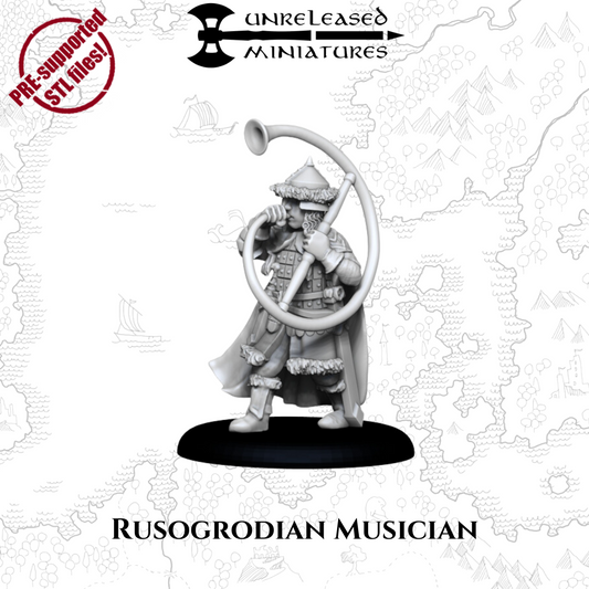 28mm Rusogrodian Musician