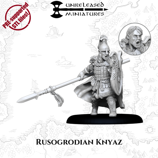 28mm Rusogrodian Knyaz