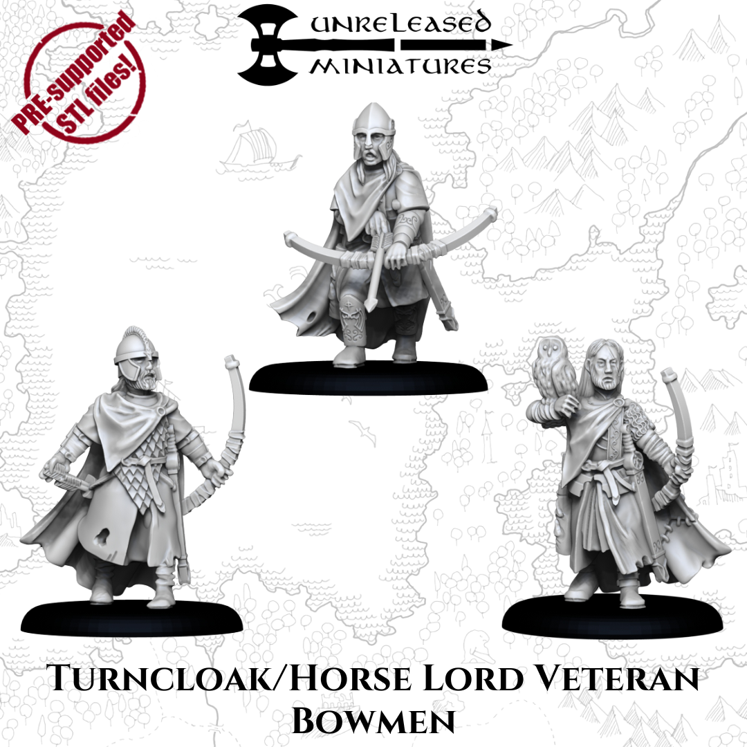 TURNCLOAK / HORSE LORD VETERAN BOWMEN