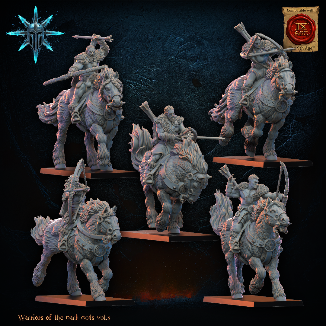 BARBARIAN HORSEMEN BOWS
