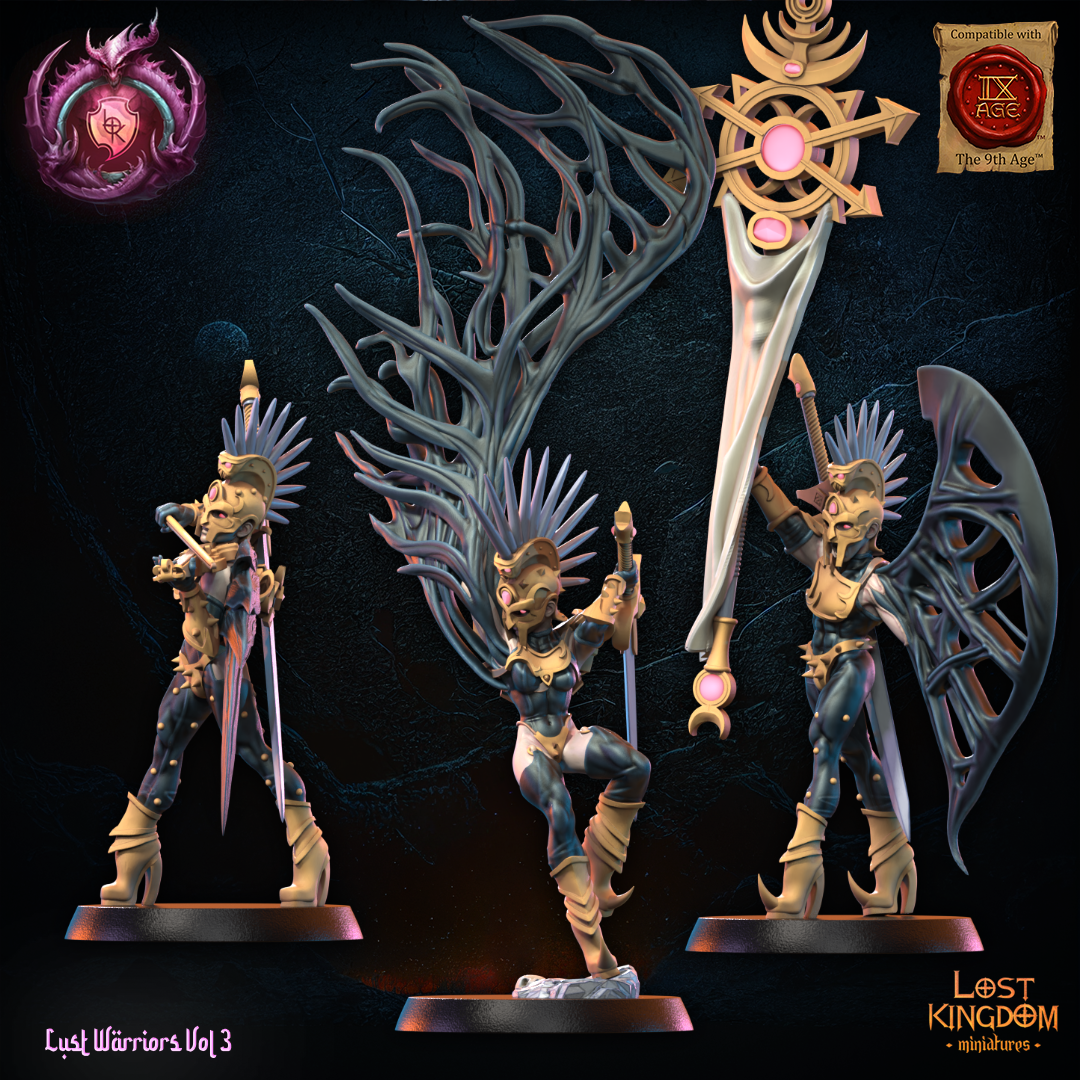 28mm Lust Fallen Command