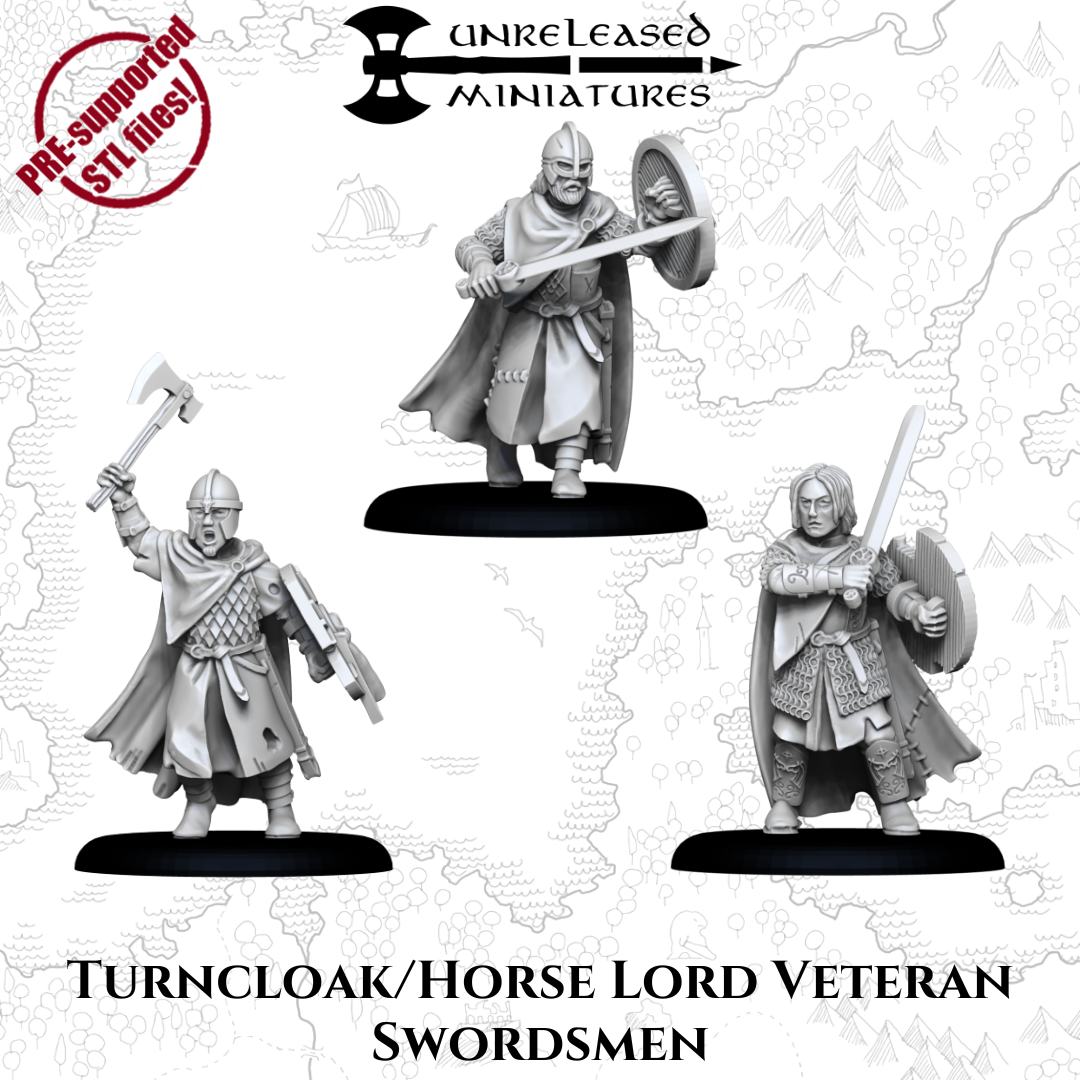 TURNCLOAK / HORSE LORD VETERAN SWORDSMEN