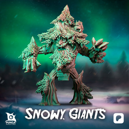 28mm Snowy Giants Team