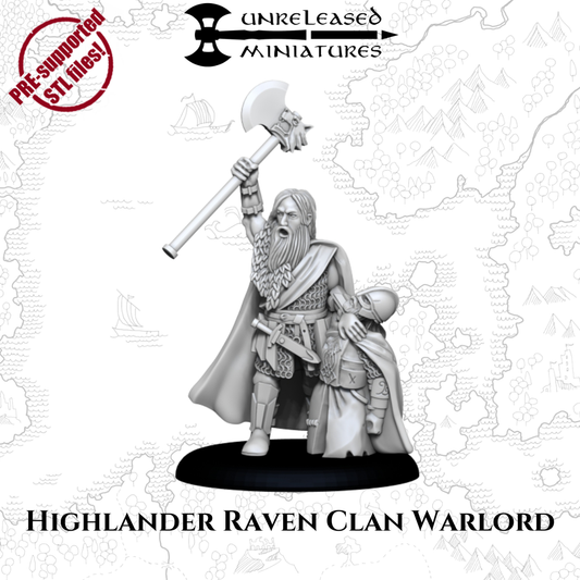 HIGHLANDER RAVEN CLAN WARLORD